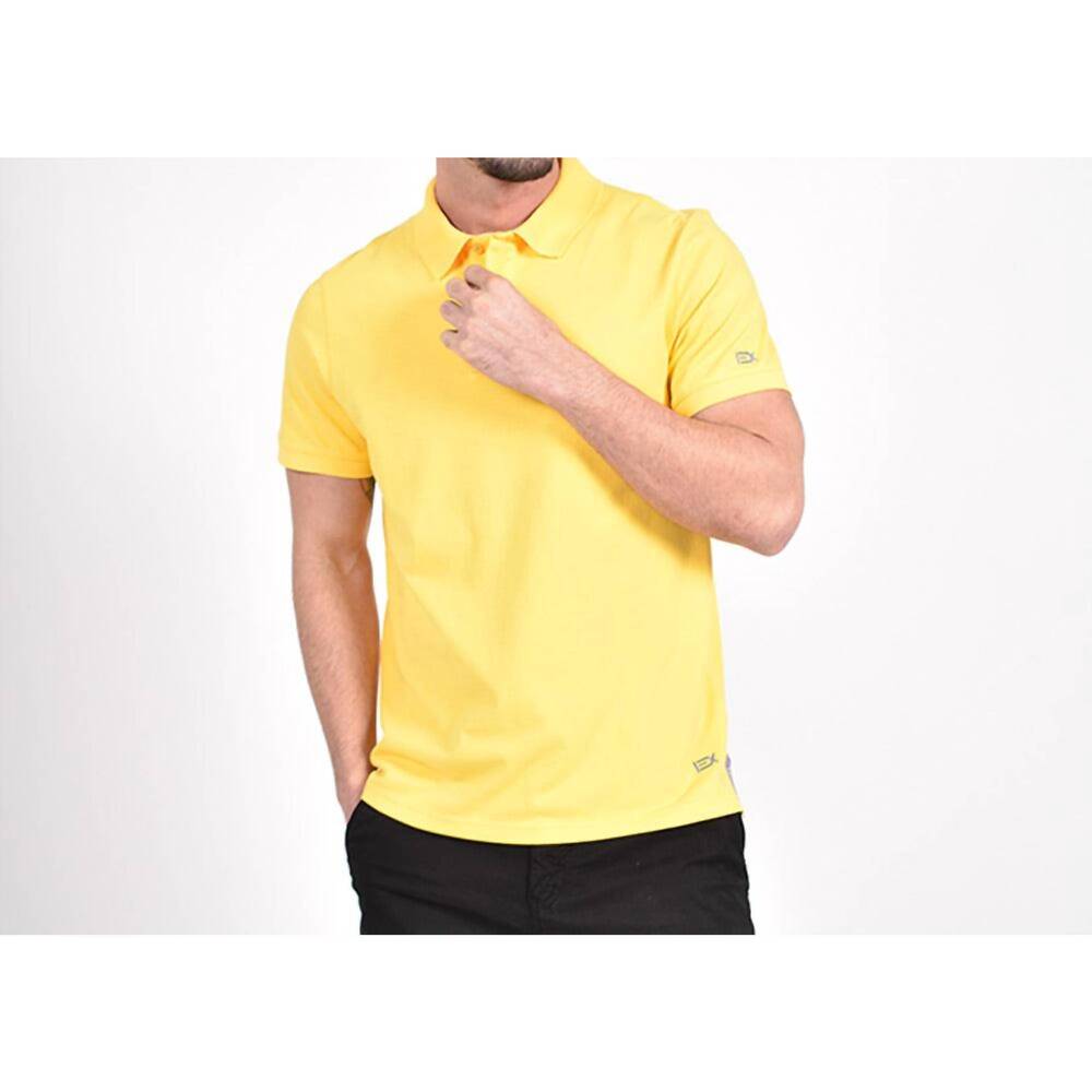 NEW EIGHT X ex logo polo in yellow